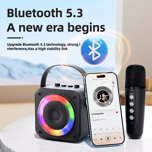 Gaodas K11 Mini Karaoke Speaker With Mic , Technology Fashion And Joy Are Endless