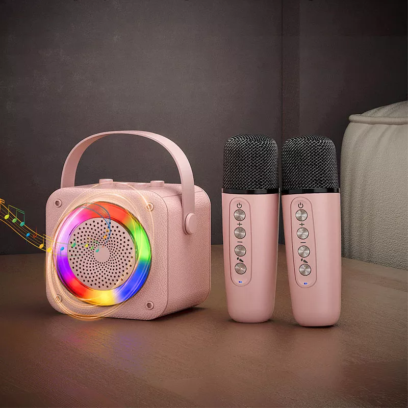 mini karaoke speaker with mic