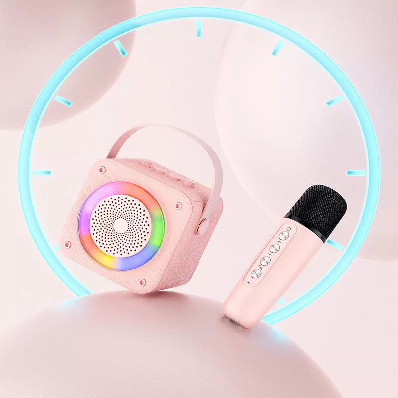 mini karaoke speaker with mic