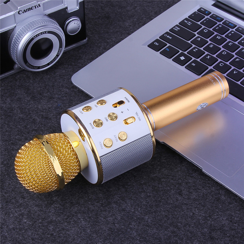 Gaodas Factory Classic Best Selling Model WS858 Karaoke Microphone for Home KTV