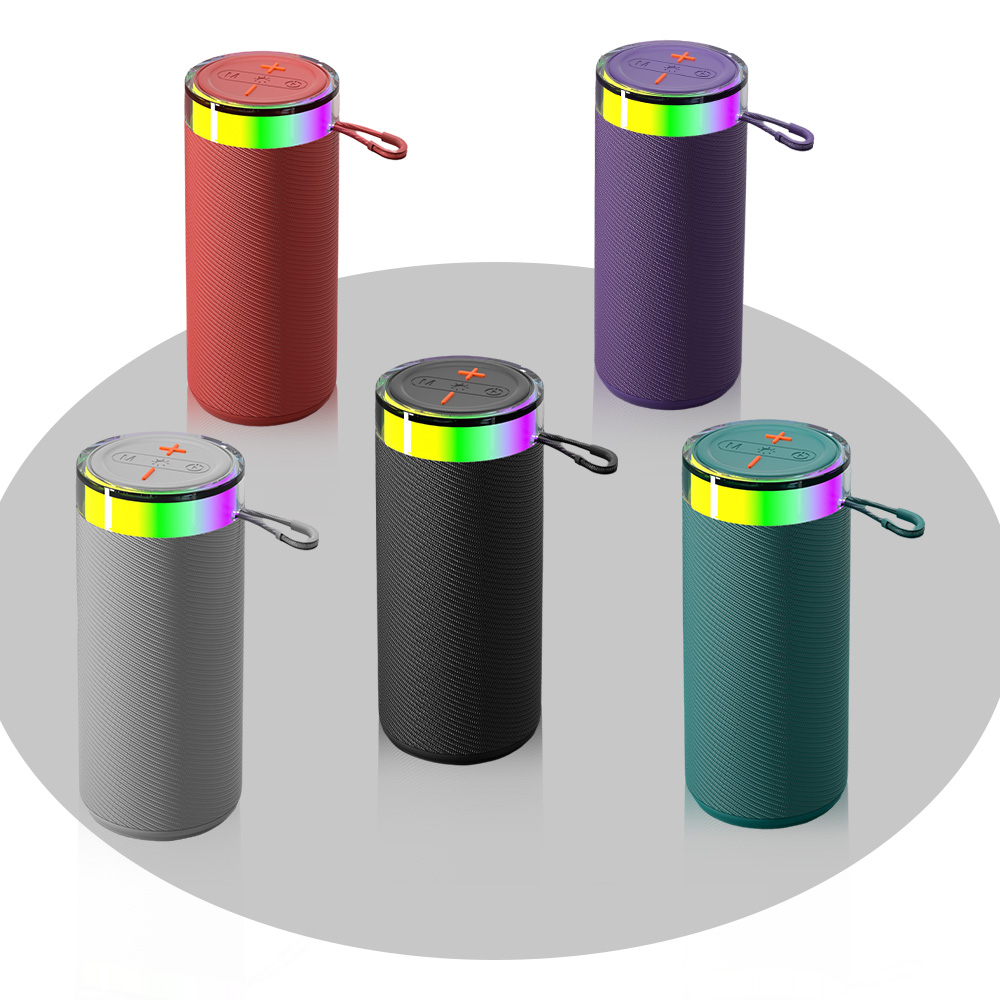 Gaodas 2501/2502 Factory RGB Light 5-10W Portable Water Cup Bluetooth Speaker Cylindrical Party Speaker for Mobile Phone Computer