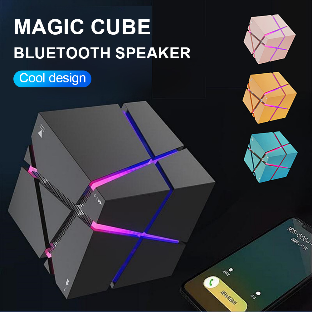 Gaodas T11 Cube Portable Mini Stereo Wireless Speaker: Where Style Meets Sound