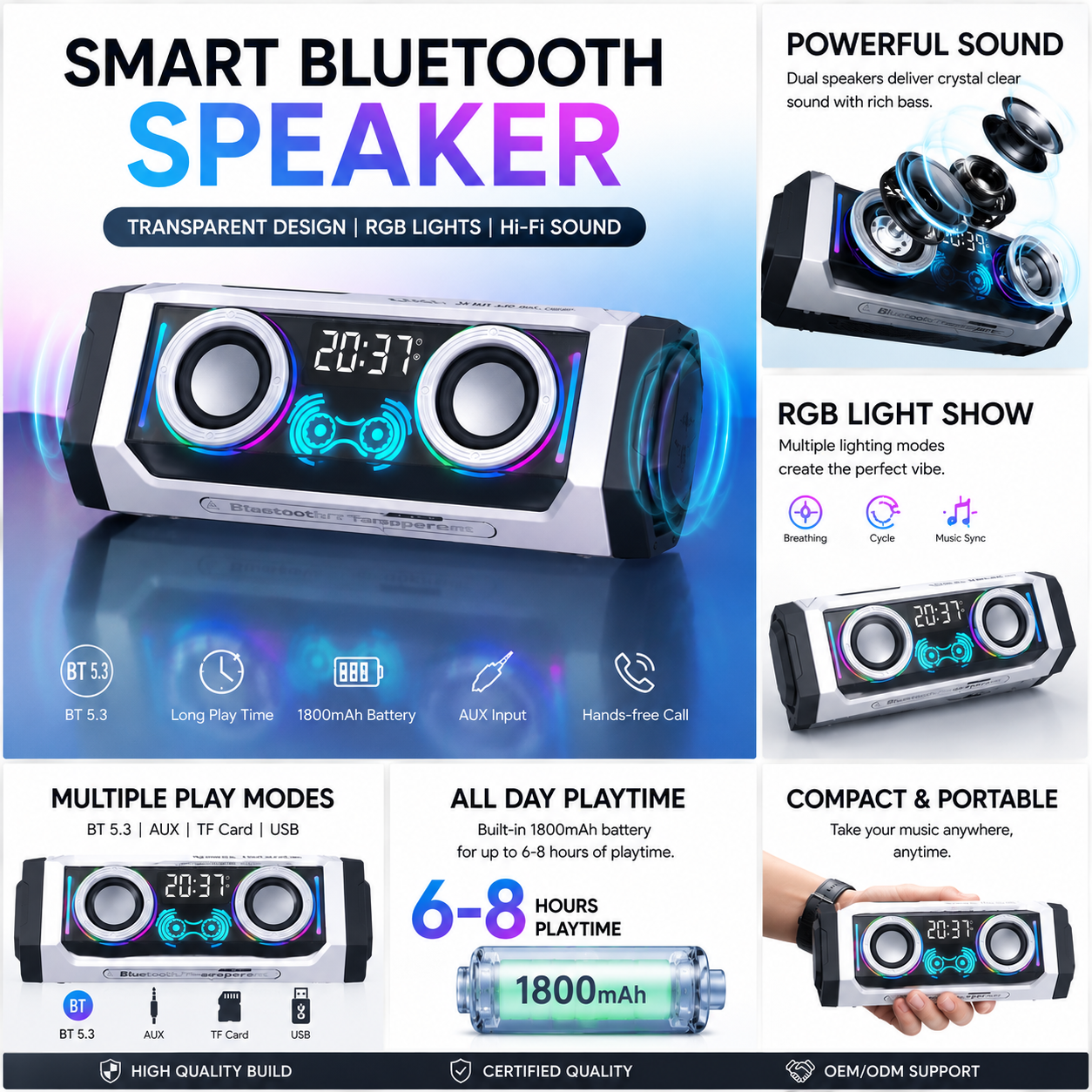 V18 Audio Wireless Speaker: Your Ultimate Portable Sound Solution from Gaodas