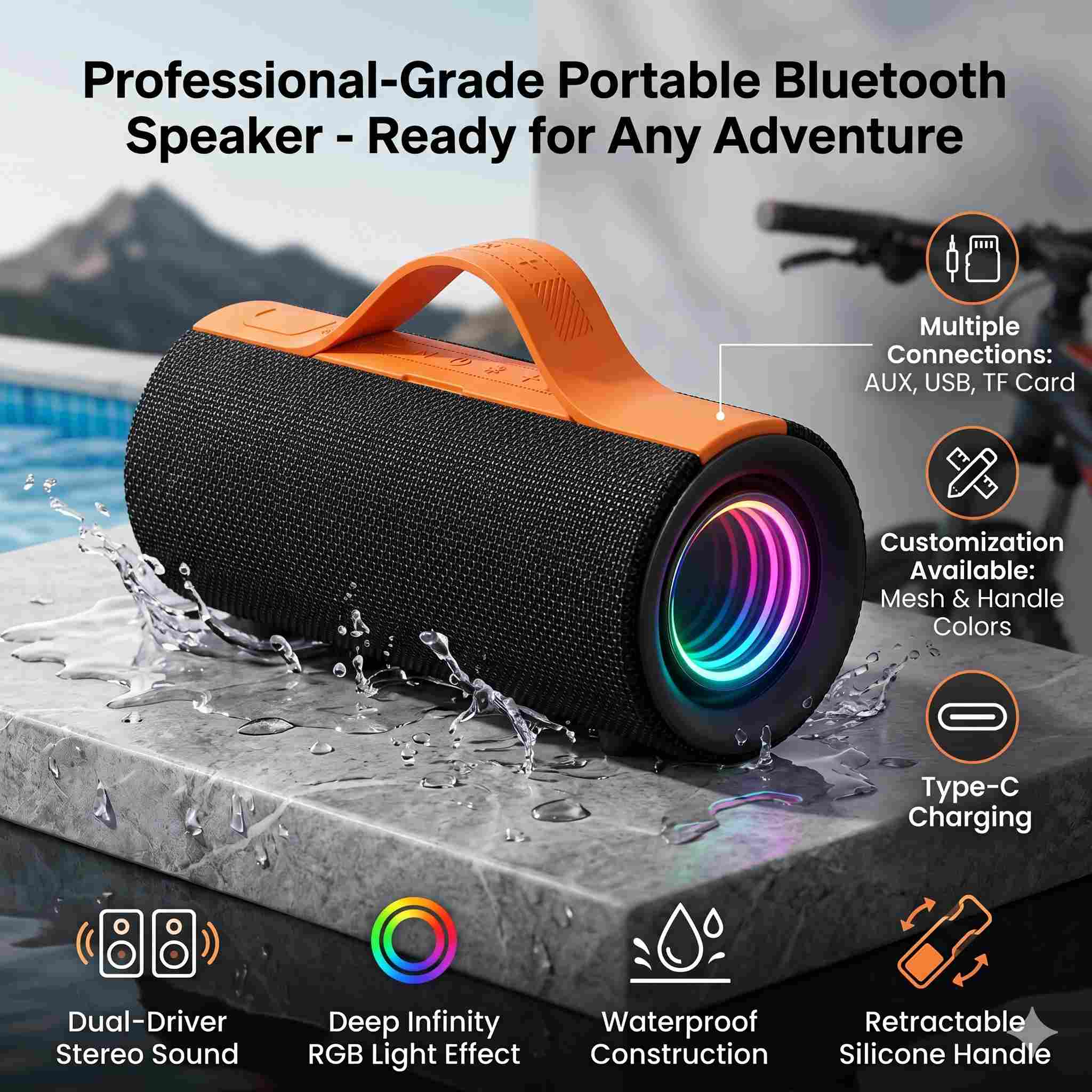 Gaodas S6 All-in-One Wireless Karaoke Bluetooth Speaker