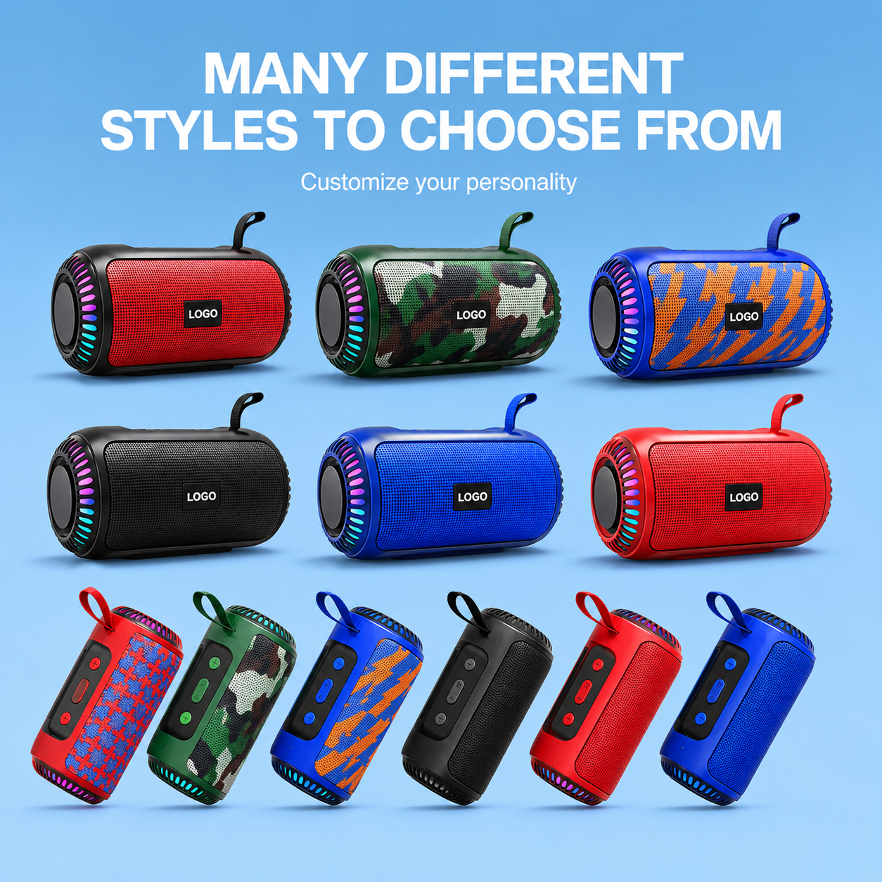 Elevate Your Audio Branding with Custom OEM Mini Portable Wireless Speakers