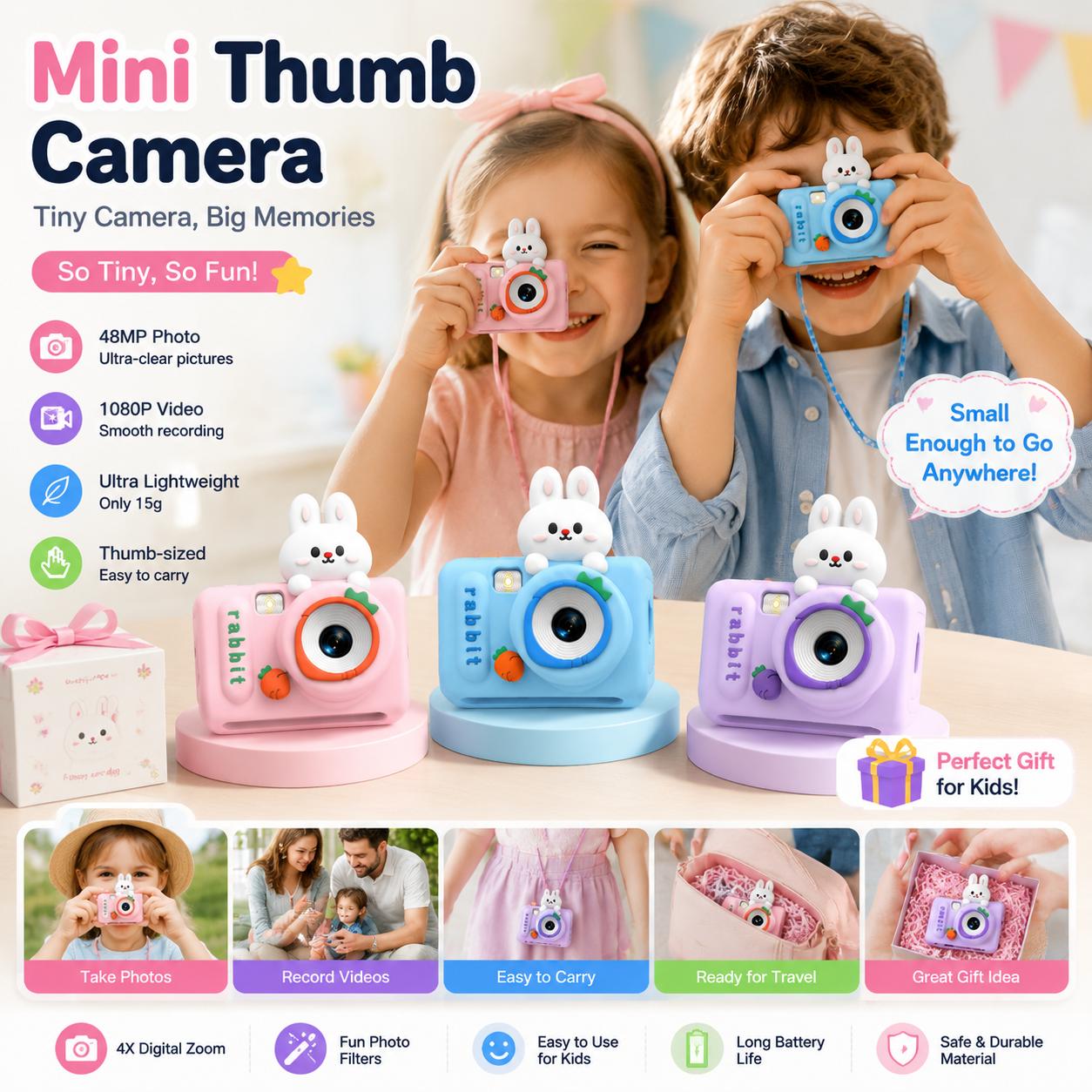 Mini Thumb Camera for Kids: A Rising Product Trend in the Global Children's Gift Market