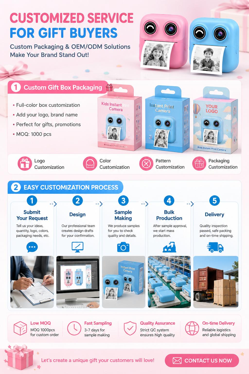 OEM kids camera