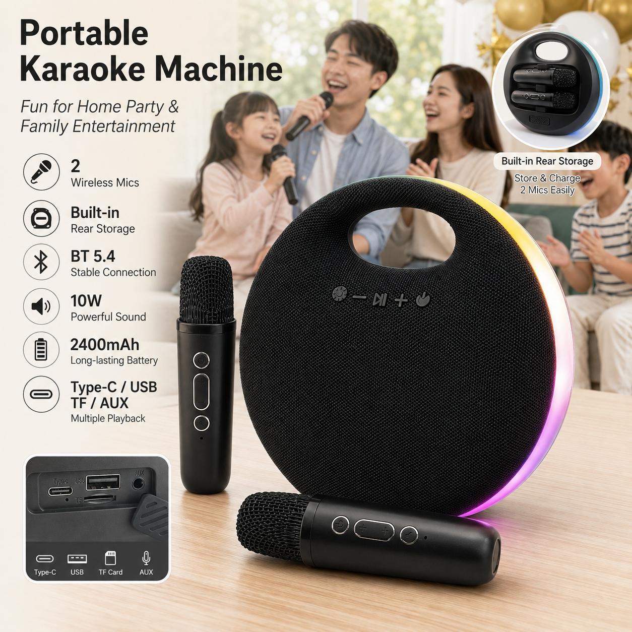 Portable Karaoke Machine