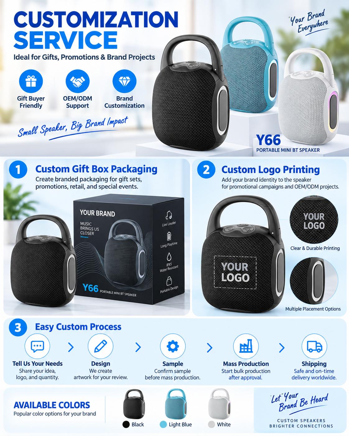 portable mini Bluetooth speaker