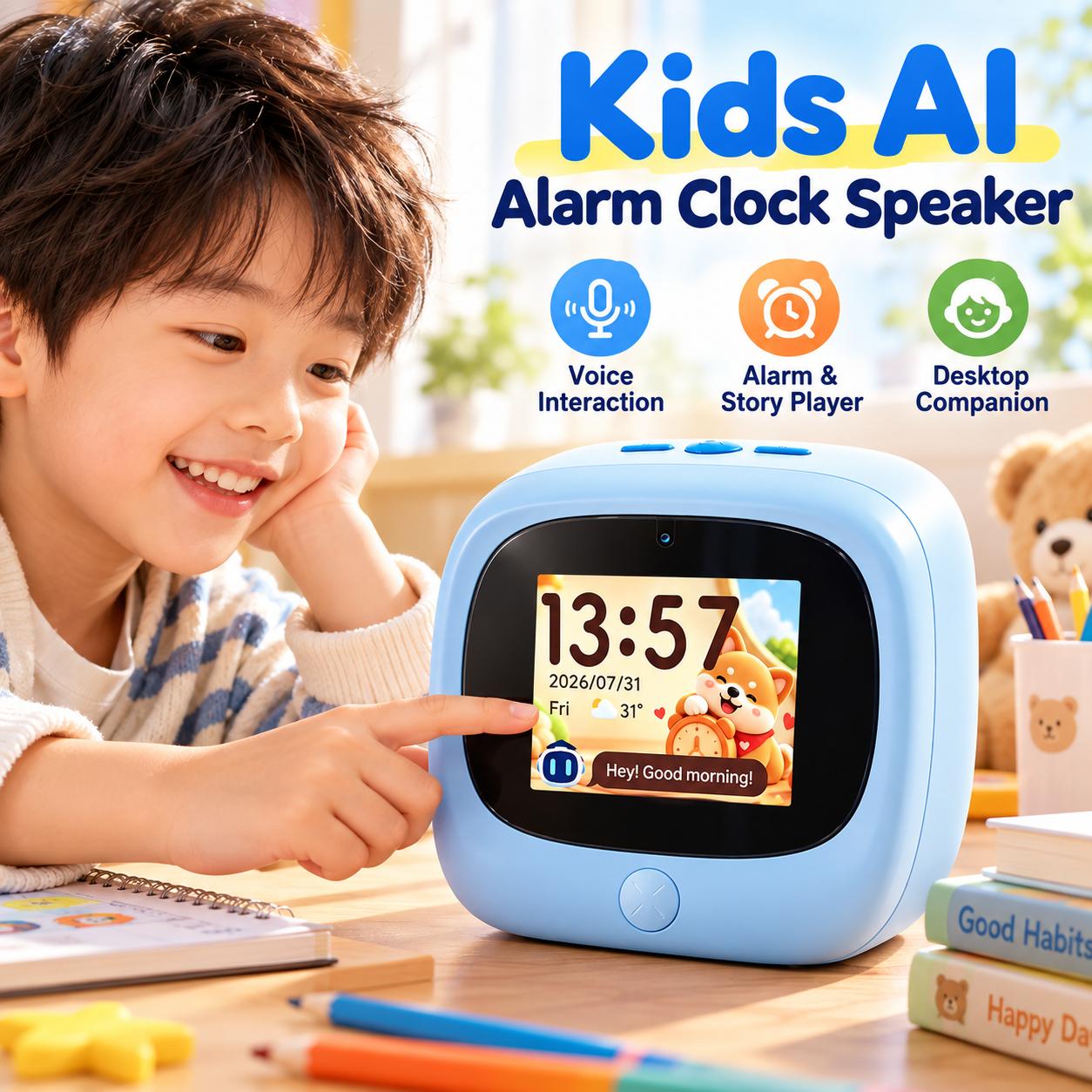 Kids AI Alarm Clock